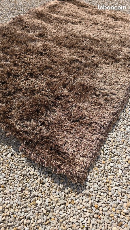 Tapis Fourrure Marron - 120 x 170 - Saint-Maclou (image 3)