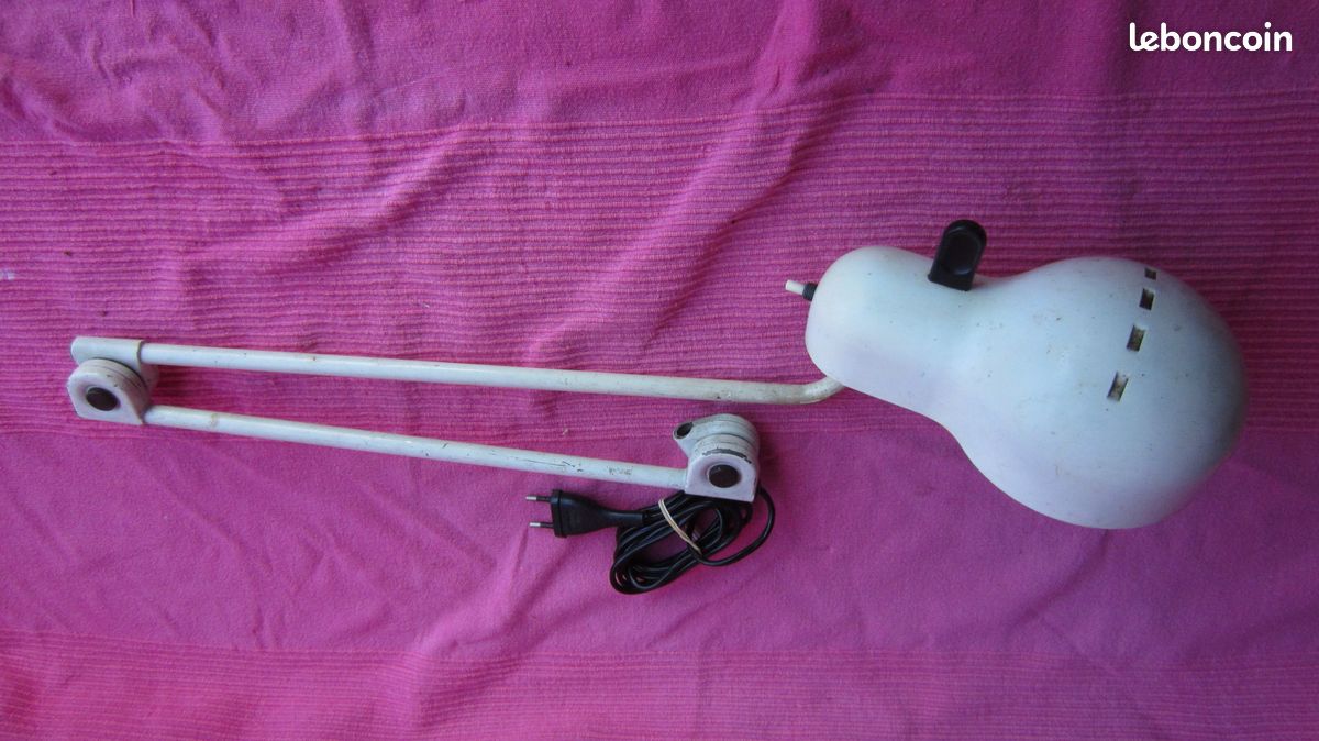 Joe COLOMBO : lampe métal "TOPO" (image 3)