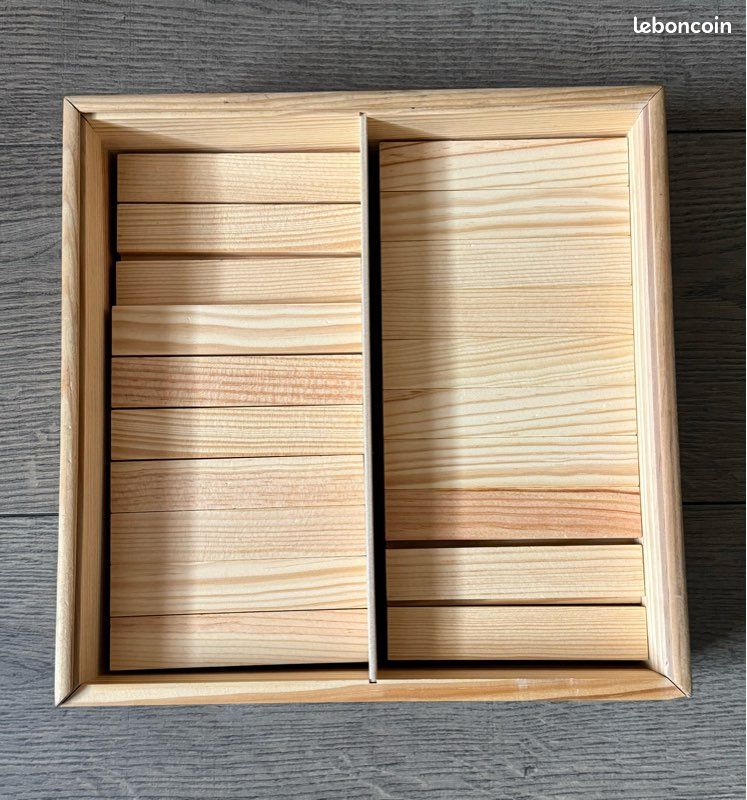 Construction en bois chouette 120 planchettes - Kapla