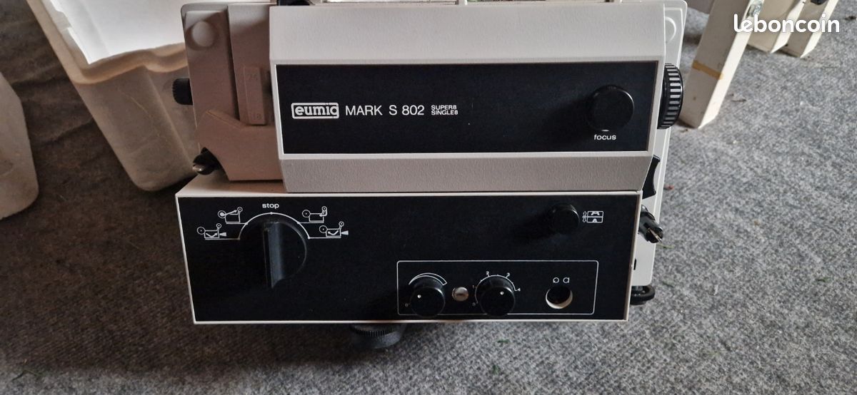 Projecteur Super 8 EUMIG Mark S 802 - Rétroprojecteur Cinéma Occasion
