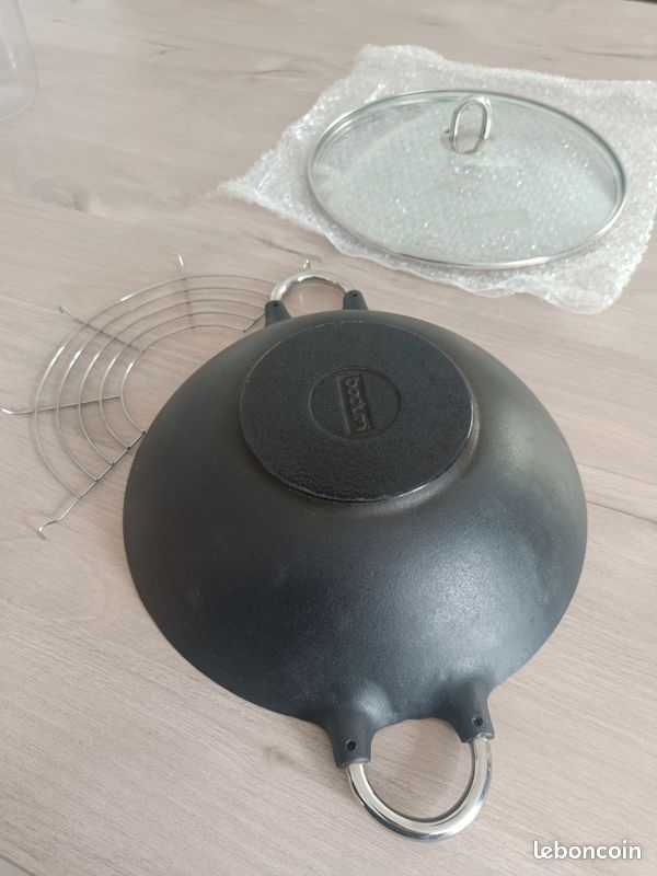 Wok en fonte bodum (image 6)