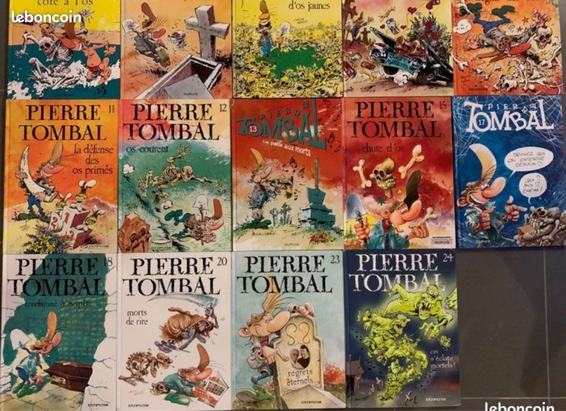 Lot BDs Pierre Tombal Dupuis de 1 à 13 15-17-18-20-23-24 (image 4)