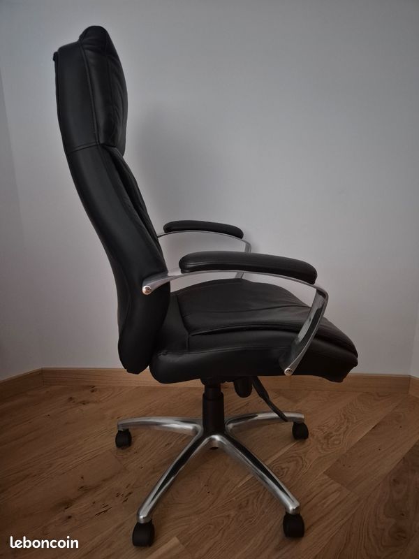 Fauteuil de bureau cuir (image 2)