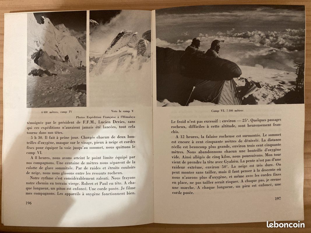 Livre collection montagne alpinisme (image 1)