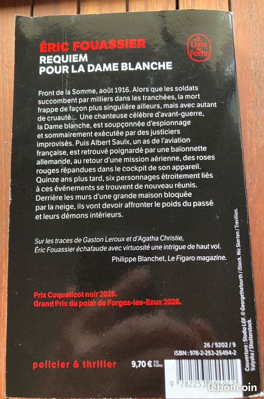 Requiem pour la dame blanche Eric Fouassier (image 2)