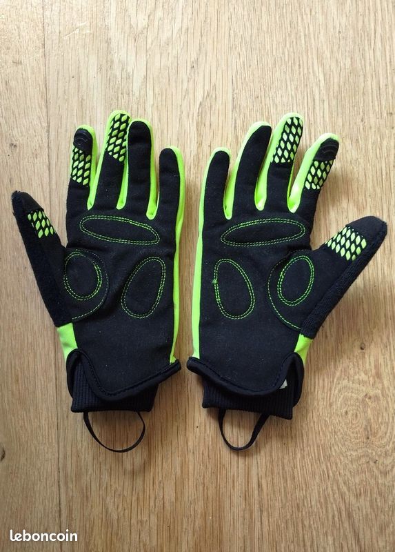 Gants de vélo BTwin Decathlon 8 ans (image 3)