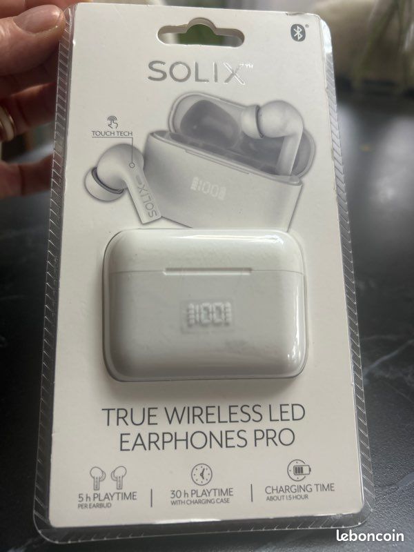 Écouteurs Bluetooth neuf. Sous blister (image 1)
