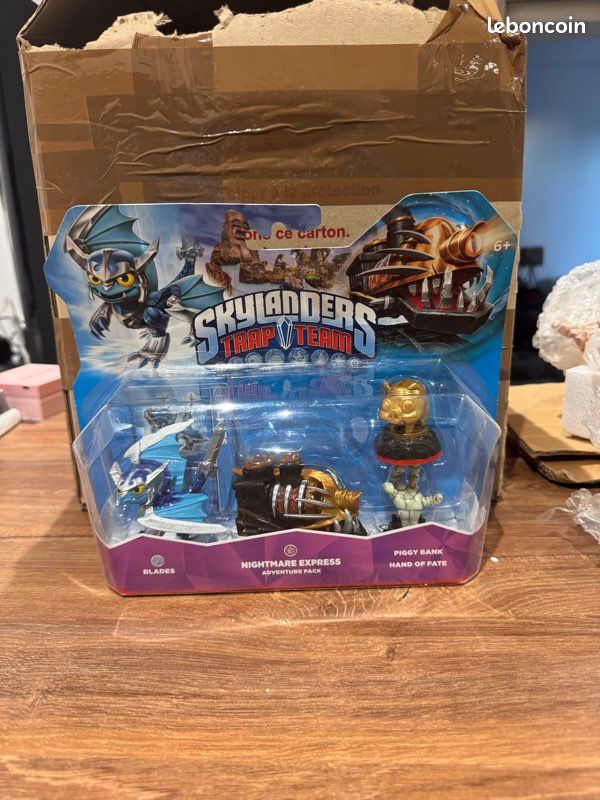 Figurines NINTENDO MCDONALDS  SKYLANDERS - JET VAC  2016 NEUF (sous