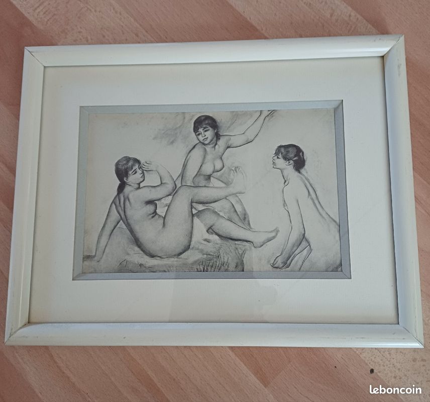 Dessin érotique sous cadre (image 1)