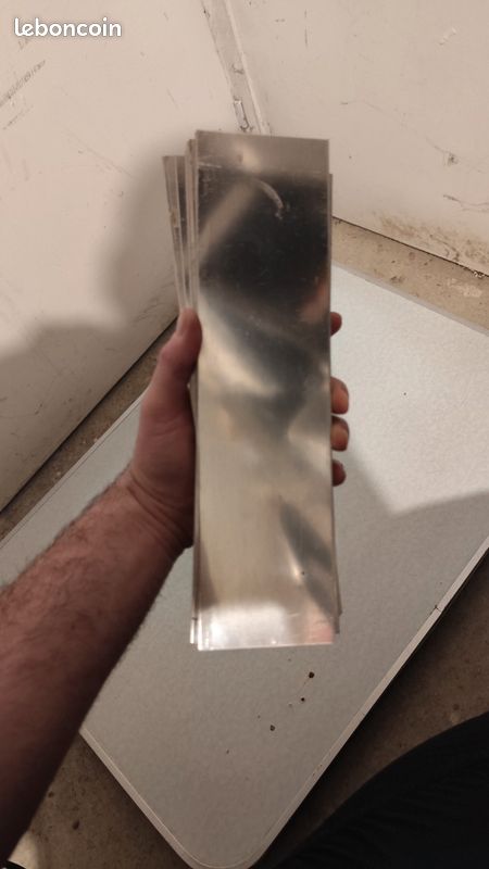 Plaques aluminium 300x80x1.5mm (image 3)