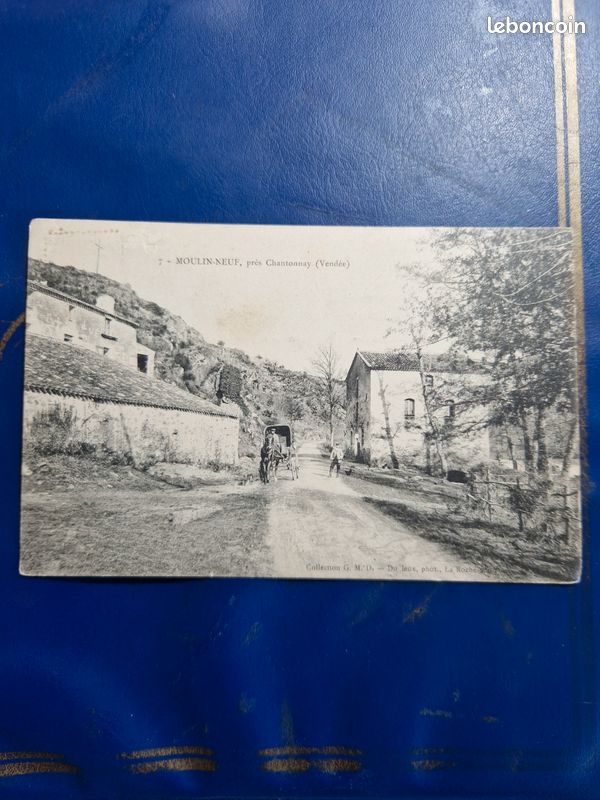 Cpa Moulin Neuf, Vendée 85 (image 1)