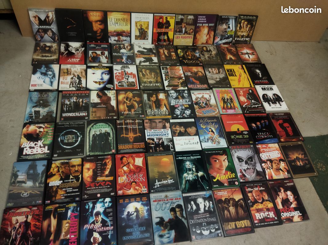 Lots de 253 dvd (image 1)