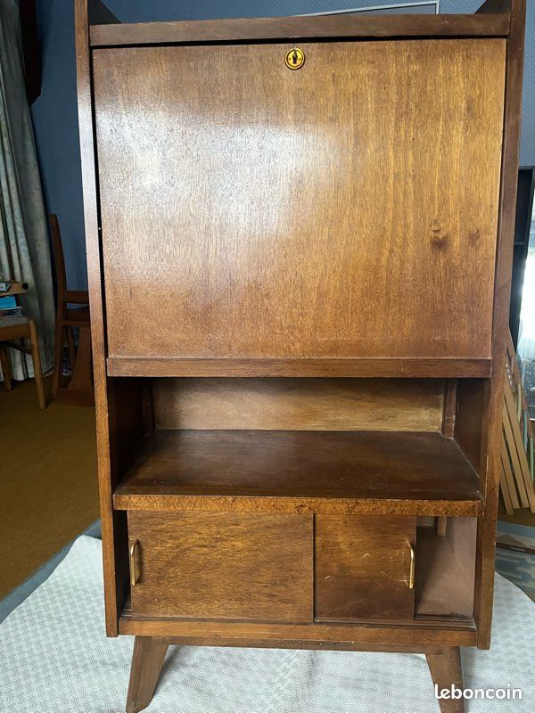 Bureau secrétaire vintage (image 5)