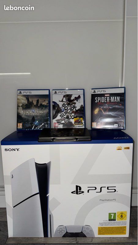 Ps5 slim edition standard + jeu (image 1)
