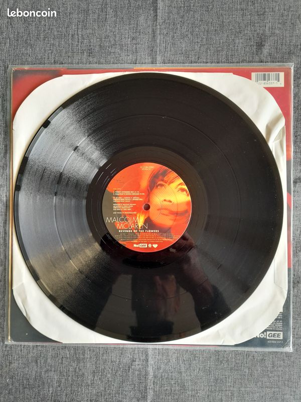 DISQUE VINYLE 12", 33 ⅓ RPM Malcolm McLaren With Françoise Hardy – Revenge Of The Flowers (image 4)