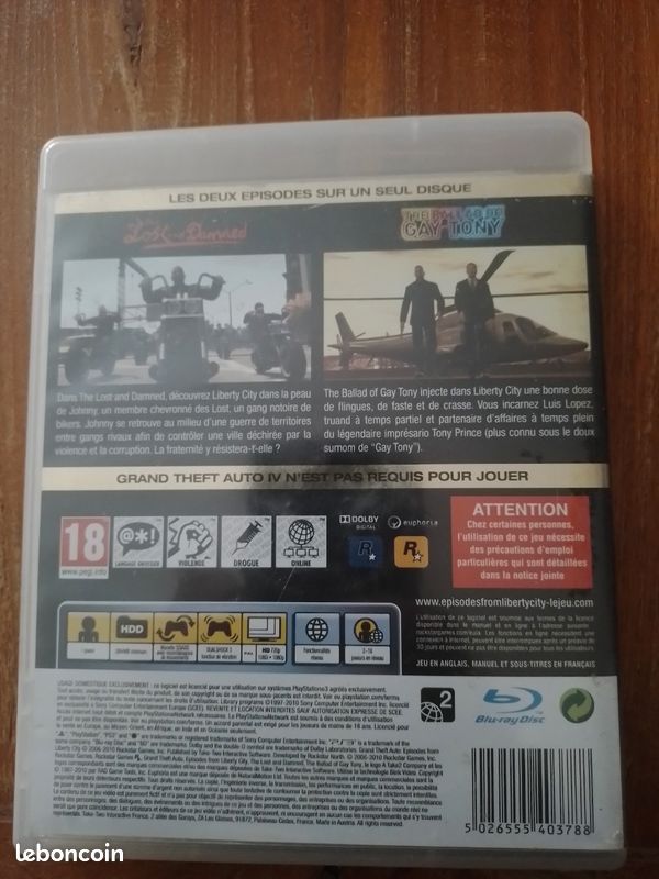 Gta épisodes from liberty city ps3 (image 2)