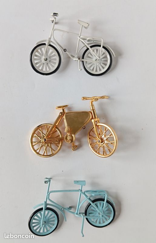Modèle Réduit Vélo Métal Modèle Miniature De Vélo En Métal 1:8 | Décoration Bureau Ou Collection Pour Amateurs De Cyclisme Miniature Sport Extrême