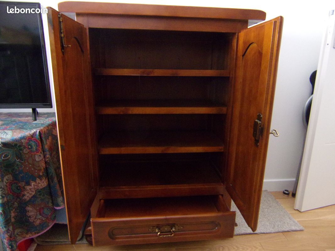 Commode en merisier massif tbe (image 3)