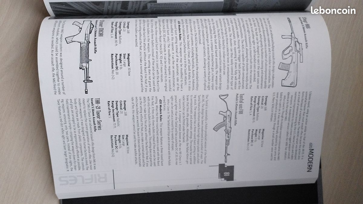 RPG d20 Modern Weapons Locker (image 4)