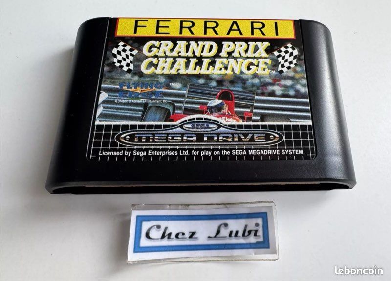 jeux sega megadrive ferrari grand prix challenge dispo sur