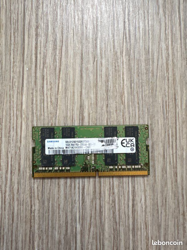 RAM 16GO ddr4 Samsung (image 1)