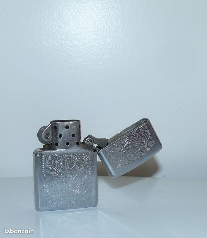 Briquet Zippo Borussia Mönchengladbach – édition Spéciale Chromé Gravé – Neuf Sous Boîte