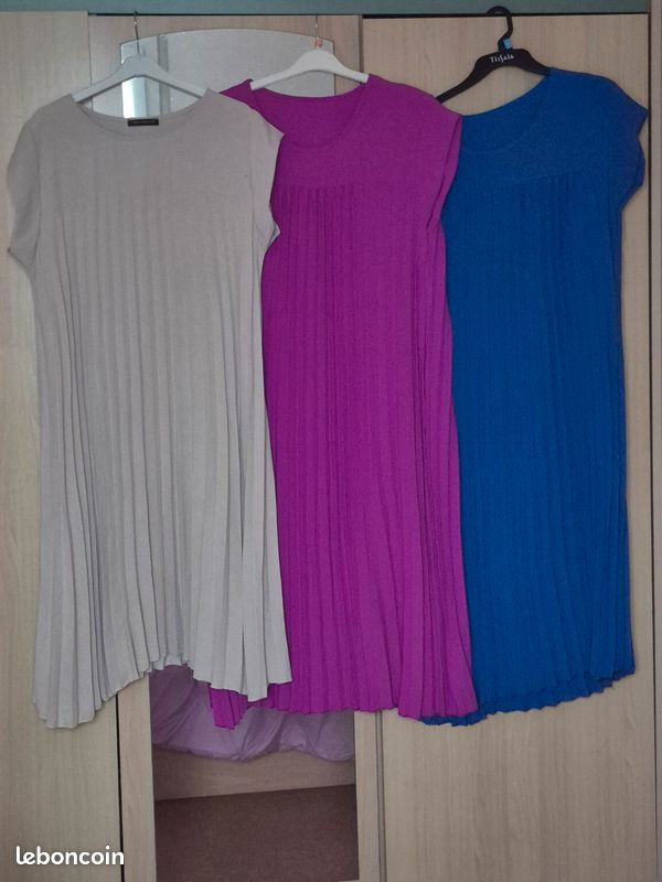 Robes plissées sans manches (image 11)