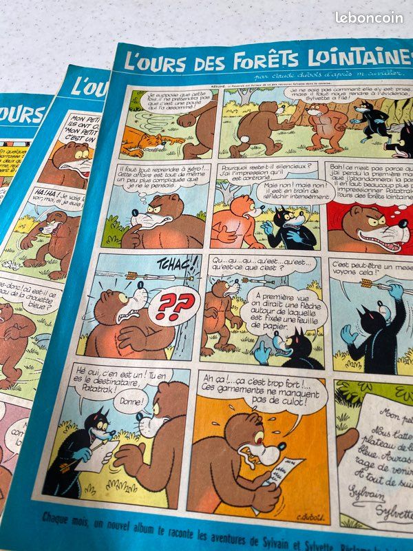Lot 4 anciens magazines Fripounet 1968 (image 5)