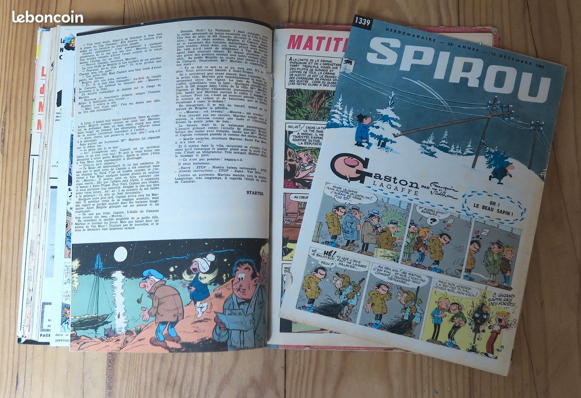 BD Reliures du Journal Spirou n° 91 et n° 103 (image 5)