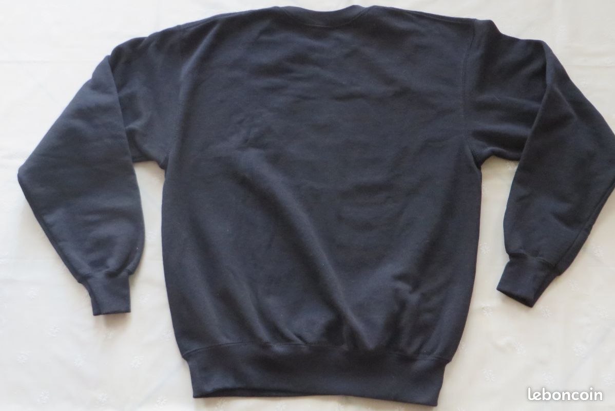 Sweatshirt noir sérigraphié Free Fortnite. Lama, Gaming, taille M, marque POPGEAR (image 5)