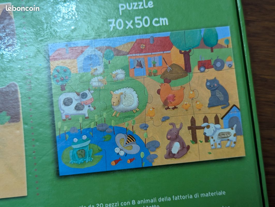 Puzzle géant de 20 pièces (70 x 50 cm) (image 5)