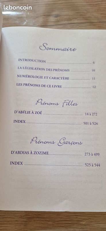 Livre le petit Larousse des prénoms (image 4)