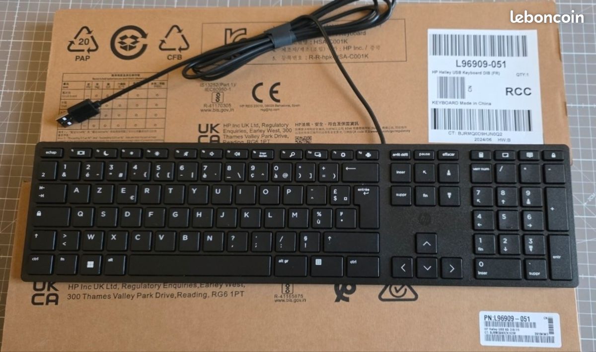 HP 348325-031 clavier pour tablette Noir, Argent HP 348325-031 clavier pour tablette Noir, Argent