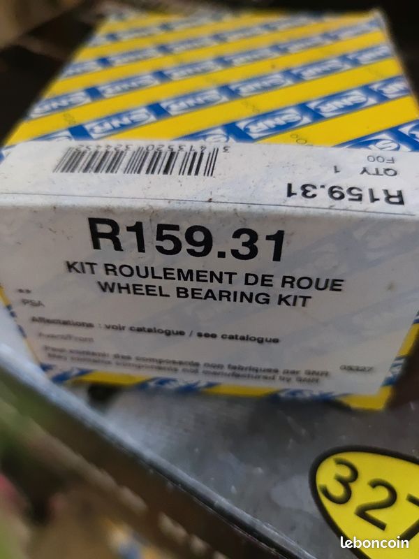 Roulement de roue pour fiat lancia Citroën et Peugeot (image 1)