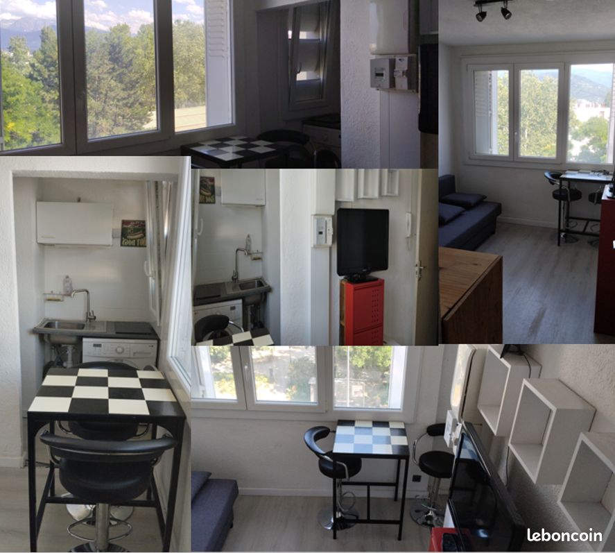 Appartement 1 pièce 16 m² · à Grenoble · 16 m² · 410 €/mois