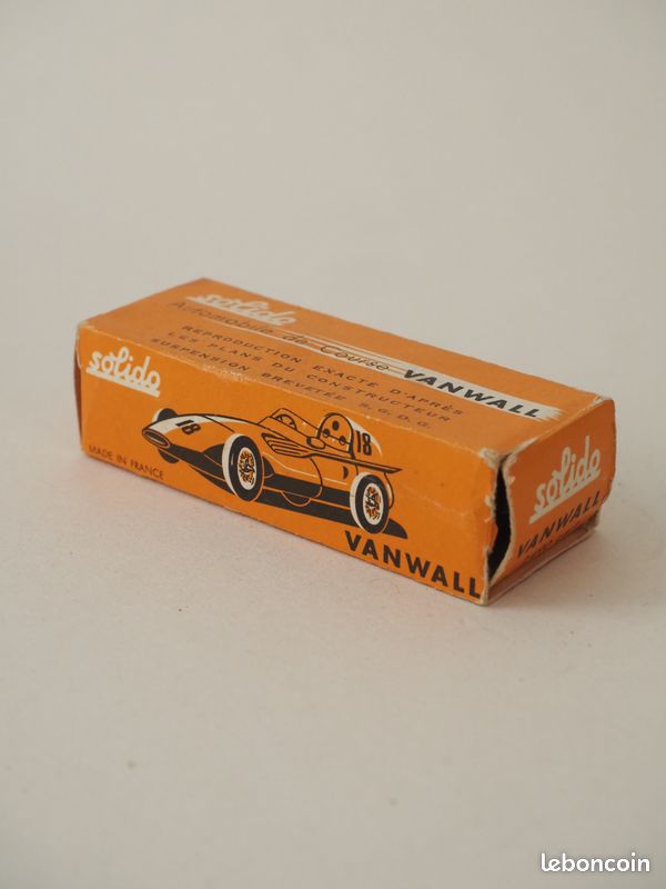 Miniature Solido France Vanwall Réf. 104 – Occasion Avec Boîte