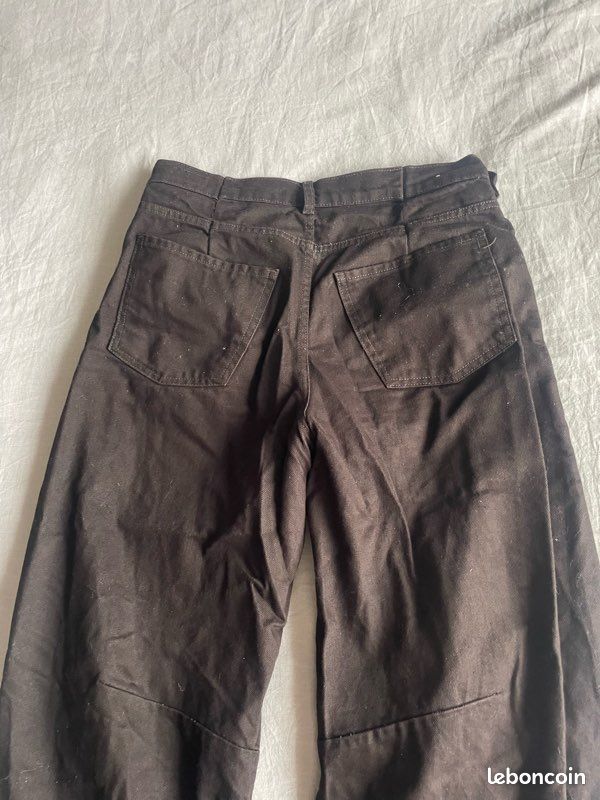Jean marron forme ballon balloon Zara taille M (image 2)