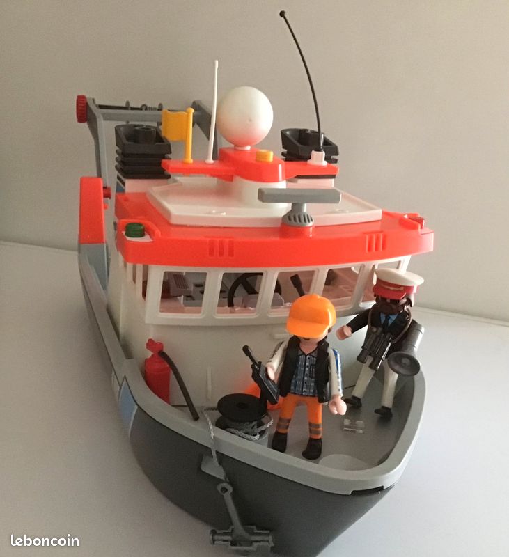 Ancien Playmobil 9148 🛥️Bateau remorqueur 🛟 (année 2008) (image 8)