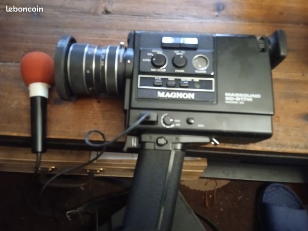 Caméra Film Vintage Magnon Magsound SD-817M – Appareil Rare