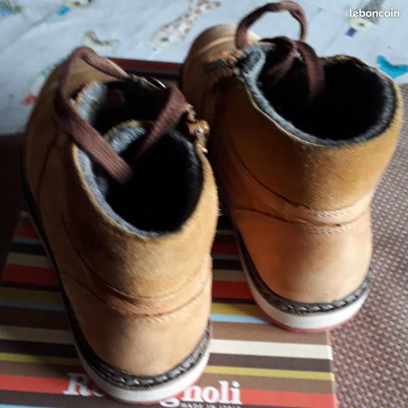 Zara Chocolate Haut Marron Zara Cuir Chaussures Zara Garcon