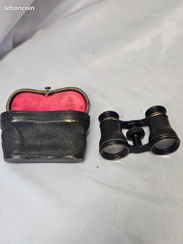 Jumelles Militaires LEMAIRE Paris 12x - Extra Lumineuse - Ministère Guerre - Vintage