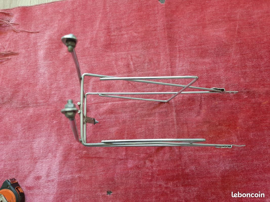 Porte-bagages Arrière Vélo Ancien - Randonneur, Acier Vintage, Porte-paquet Occasion