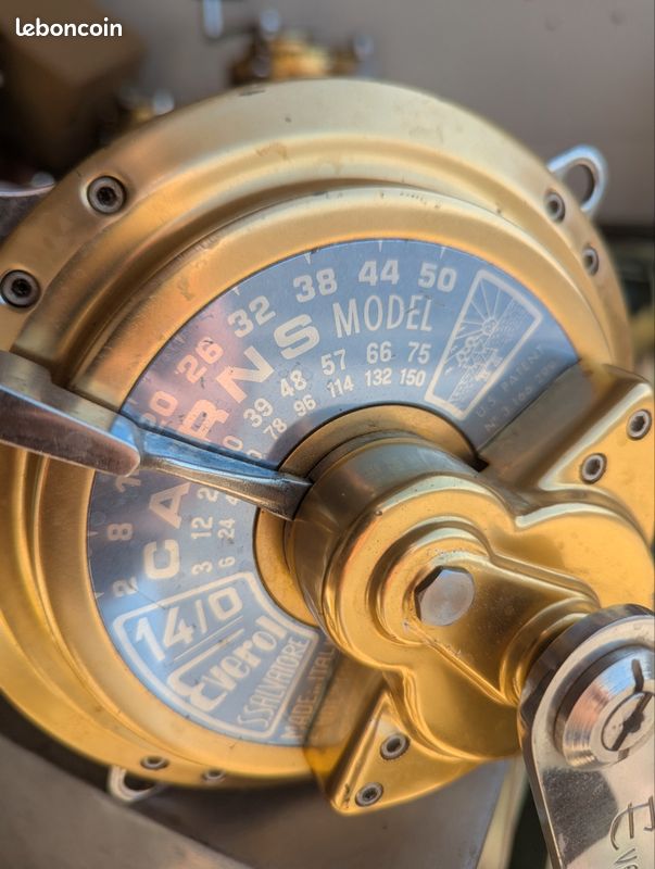 Moulinet Everol 14/0 – Pêche Au Gros, Occasion