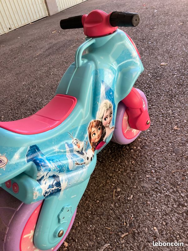 Moto porteur Reine des neiges Jeux Jouets