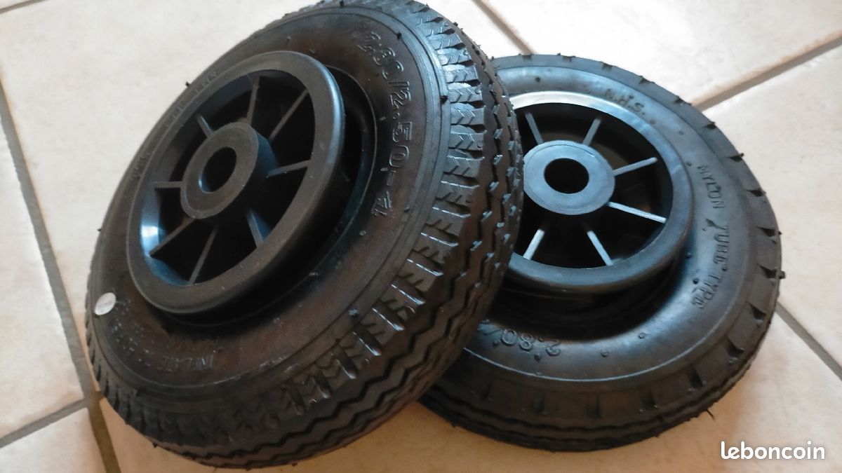 Roues diables ou chariot lot de 2 15 (image 1)