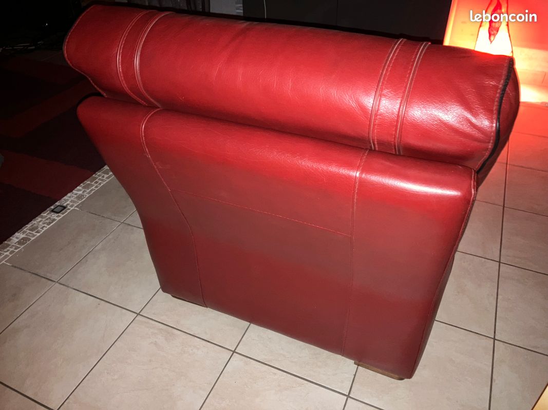 Canapé cuir (image 6)