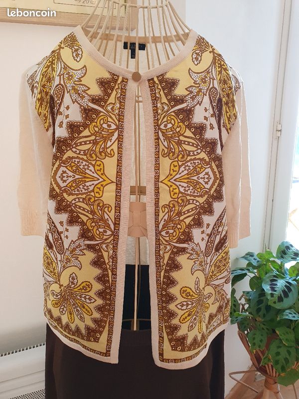 Cardigan Talbots en soie (image 2)