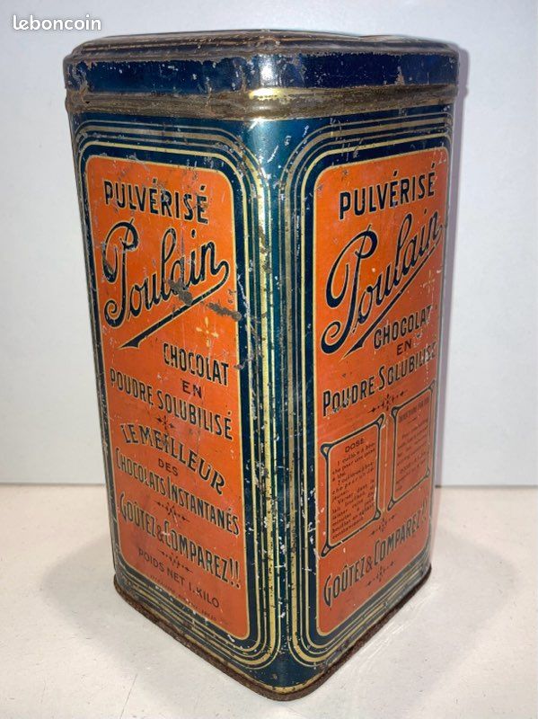 Boîte Métallique Vintage – Spécialité De Pralines H. Caillet – Années 70/80 – État Super