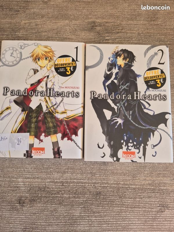 Pandora Heart Tome 1 et 2 (image 1)