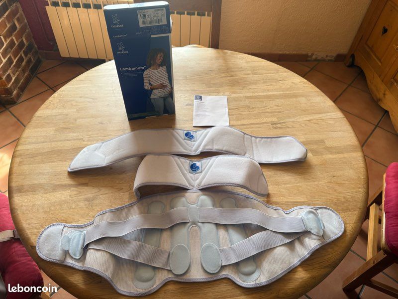 Ceinture de grossesse Thuasne Lombamum – soutien lombaire – quasi neuve (image 1)